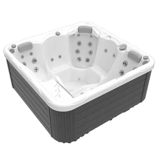 Wellis Pluto Spa medence Ice white - Baseny ogrodowe - miniaturka - grafika 1