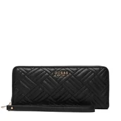 Portfele - Portfel Guess Sally Slg SWQG99 21146 Czarny - miniaturka - grafika 1