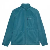 Bluzy męskie - Męski polar rozpinany Columbia Fast Trek II Full Zip Fleece - niebieski - miniaturka - grafika 1