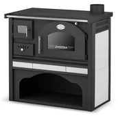 Kuchnie węglowe - Piec koza kuchenka kuchnia węglowa westfalka 6-8kW (kolor: antracyt, średnica wylotu spalin: 130mm) - spełnia anty-smogowy EkoProjekt 99682645 - miniaturka - grafika 1