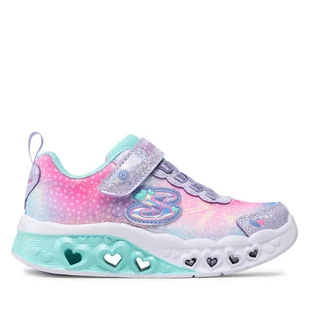 Sneakersy Skechers Simply Love 302315L/LVMT Kolorowy - Buty dla dziewczynek - miniaturka - grafika 1