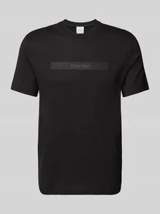 T-shirt z wyhaftowanym logo model ‘EMBROIDERY’ - Koszulki męskie - miniaturka - grafika 1