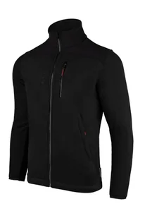 Bluza męska polarowa Alpinus Caen 200 czarny - Bluzy sportowe męskie - miniaturka - grafika 1
