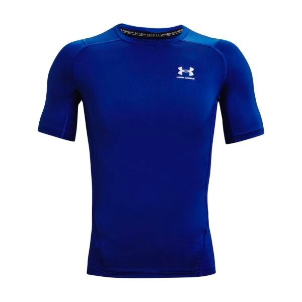 Koszulka męska Under Armour HG Armour Comp SS-BLU M