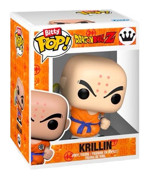 funko pop! dragon ball z bitty pop mini figurka krillin 2.5cm