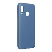 Etui i futerały do telefonów - Forcell Futerał SILICONE LITE do SAMSUNG Galaxy A20E niebieski - miniaturka - grafika 1