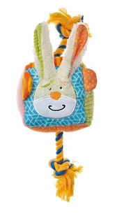 Zabawka pluszowa, dla psa, pluszsznurek, 3, 9 x 8, 8 cm - Zabawki dla psów - miniaturka - grafika 1