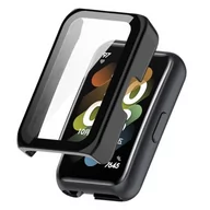 Akcesoria do smartwatchy - ETUI + SZKŁO 2W1 DO ZEGARKA SMARTWATCH HUAWEI BAND 7 - miniaturka - grafika 1