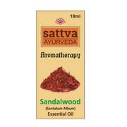Aromaterapia - Sattva Aromatherapy Essential Oil olejek eteryczny Sandalwood 10ml - miniaturka - grafika 1