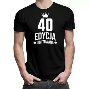 40 lat Edycja Limitowana (wersja 2) - męska koszulka z nadrukiem 6738 - Koszulki męskie - miniaturka - grafika 1