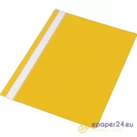 Teczki i skoroszyty - SKOROSZYT A4 PVC (1 sztuka), ŻÓŁTY - miniaturka - grafika 1