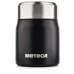 Termos obiadowy Meteor 500 ml - czarny - Termosy - miniaturka - grafika 1