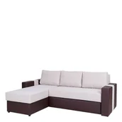 Narożniki - Narożnik z Funkcją Spania i Pojemnikiem Aden Lewy GIB Meble Tkanina Soft 20, Tkanina Ibiza 03 - miniaturka - grafika 1