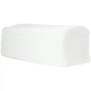 Papierowy ręcznik ZZ, 240 x 210mm, biały, 3200szt. dwu warstwowe - Inne artykuły czyszczące - miniaturka - grafika 1