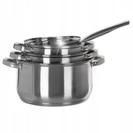 Zestawy garnków i patelni - ZESTAW KOMPLET GARNKÓW STALOWYCH 9EL GAZ INDUKCJA - miniaturka - grafika 1