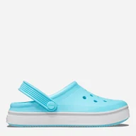 Buty dla dziewczynek - Croksy dziecięce Crocs Off Court Clog TCR208479 25-26 Niebieskie (196265325276) - miniaturka - grafika 1