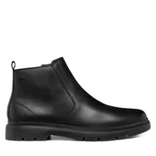 Botki męskie - Trzewiki Geox U Spherica Ec1 B Abx U46HNC 00043 C9999 Czarny - miniaturka - grafika 1