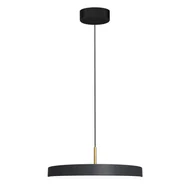 Lampy sufitowe - Disc lampa wisząca 1xLED/38W czarna/złota ML1065 - miniaturka - grafika 1
