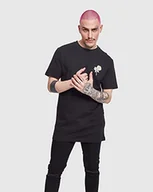 Koszulki męskie - Mister Tee Herren wasted Youth Tee T-Shirt, czarny, m MT719 - miniaturka - grafika 1