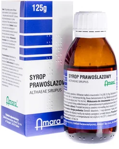 Amara Syrop prawoślazowy 125 g - Przeziębienie i grypa - miniaturka - grafika 2