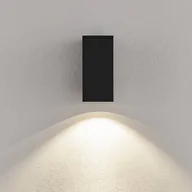 Lampy ogrodowe - Deko-Light Kinkiet zewnętrzny LED ShoreLine Pro Square, możliwość ściemniania, czarny, aluminium, nowoczesny - miniaturka - grafika 1