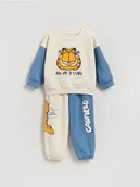 Spodenki dla niemowląt - Reserved - Bawełniany komplet Garfield - jasnoniebieski - miniaturka - grafika 1