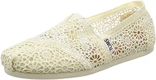 Espadryle damskie - TOMS alpargata espadryle damskie, Beżowy Natural Moroccan Crochet 001, 39 eu - grafika 1