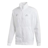 Kurtki męskie - adidas Męska kurtka T Uniforia biały White/Refsil/Dshgry XXL - miniaturka - grafika 1