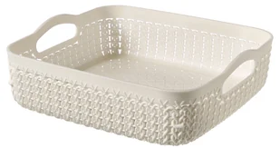 Curver TACA KWADRATOWA KOSZYK KNIT 2,8L 234653 - Tace i patery - miniaturka - grafika 1