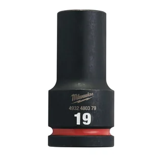 Milwaukee nasadka udarowa 19 mm 3/4" 6-kątna Shockwave długa metryczna 4932480379 - Klucze i nasadki - miniaturka - grafika 1