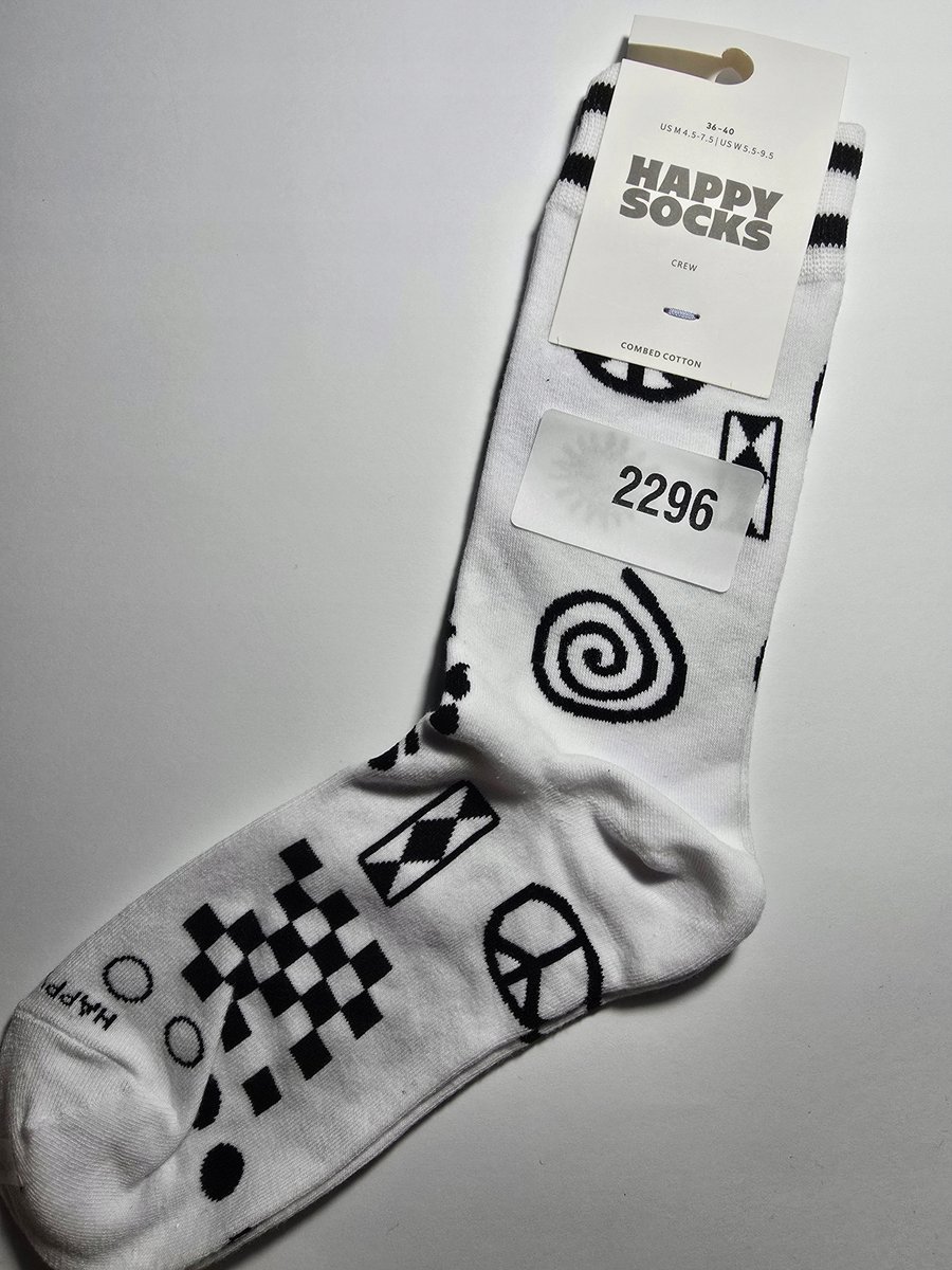 Kolorowe skarpety Happy Socks unisex rozmiar 36-40 (2296)