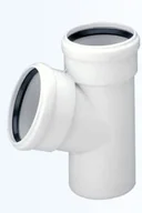 Odwodnienia, kanały i akcesoria - Magnaplast Trójniki 87° kanalizacji wewnętrznej dBEA 50mm 16200 - miniaturka - grafika 1