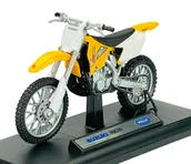 Samochody i pojazdy dla dzieci - WELLY SUZUKI RM250 1:18 12801 - miniaturka - grafika 1
