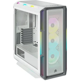 Corsair iCUE 5000T RGB Tempered Glass White CC-9011231-WW CC-9011231-WW - Obudowy komputerowe - miniaturka - grafika 1