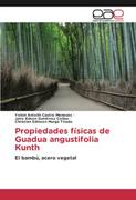 Pozostałe książki - Propiedades físicas de Guadua angustifolia Kunth: El bambú, acero vegetal - miniaturka - grafika 1