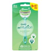 Depilacja - Wilkinson My Intuition Xtreme3 Comfort Sensitive jednorazowe maszynki do golenia dla kobiet 4szt - miniaturka - grafika 1