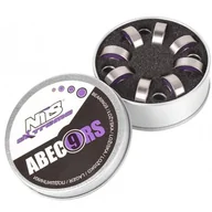 Akcesoria do skatingu - Nils EXTREME ŁOŻYSKA DO ŁYŻWOROLEK ABEC-9 RS CARBON 8SZT 16-31-030 - miniaturka - grafika 1