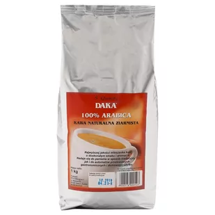 KAWA DAKA ARABICA ZIARNISTA 1 KG - Kawa - miniaturka - grafika 1