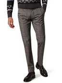 Spodnie męskie - Pierre Cardin Spodnie chino w kolorze czarno-granatowym - miniaturka - grafika 1