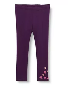 s.Oliver Dziewczęce legginsy z nadrukiem, fioletowy, 80 cm - Legginsy - miniaturka - grafika 1