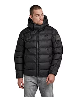 G-STAR RAW G- Whistler Padded Hooded, Kurtka Mężczyźni, Black (dk black B958-6484), XS - Kurtki męskie - miniaturka - grafika 1