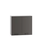 Szafki kuchenne - Szafka Wisząca Pod Ociekarkę Alto 80X72 Cm Laminat Grafitowy - miniaturka - grafika 1