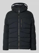 Kurtki męskie - Kurtka pikowana z kapturem - miniaturka - grafika 1