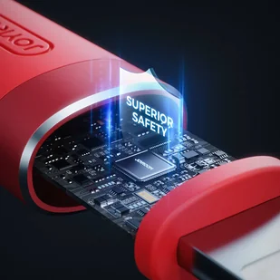 Joyroom kabel przewód USB Typ C - Lightning PD 20W 1,2m czerwony (S-1224N9) - Kable USB - miniaturka - grafika 8