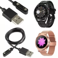 Akcesoria do smartwatchy - Ładowarka Kabel Smartwatch K27 K22 L13 L19 Dt95 R2 - miniaturka - grafika 1