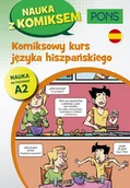 Książki do nauki języka hiszpańskiego - Pons. Nauka z komiksem. Komiksowy kurs języka hiszpańskiego. Poziom A2 - miniaturka - grafika 1