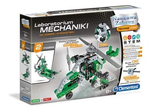 Clementoni Laboratorium mechaniki na wodzie i w powietrzu 60953 - Zabawki konstrukcyjne - miniaturka - grafika 6
