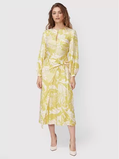 Sukienki - Ted Baker Sukienka koktajlowa Saraiy 261810 Żółty Regular Fit - grafika 1