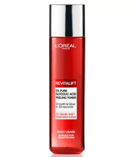 Loreal Paris Paris Revitalift tonik złuszczjący 180 ml - Toniki i hydrolaty do twarzy - miniaturka - grafika 1