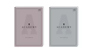 Brulion A4 96= 90G Academy Interdruk - Zeszyty szkolne - miniaturka - grafika 1